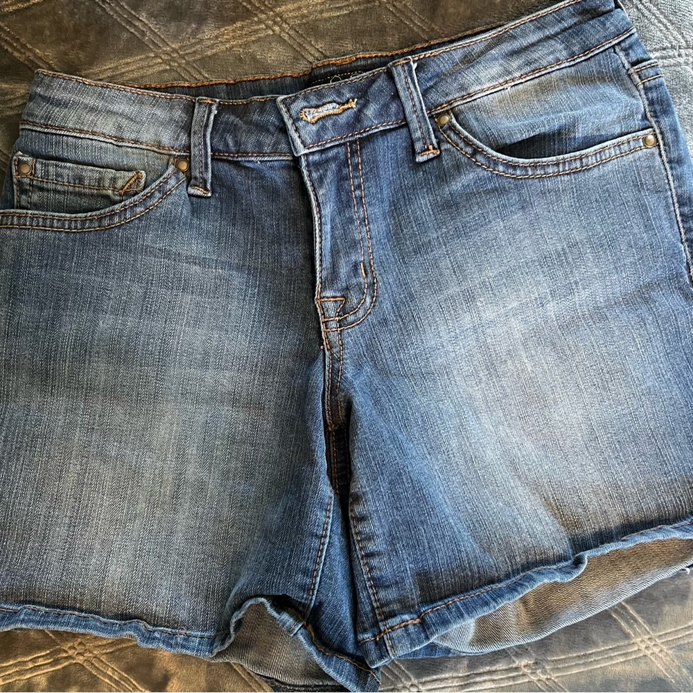 Blue Denim Shorts